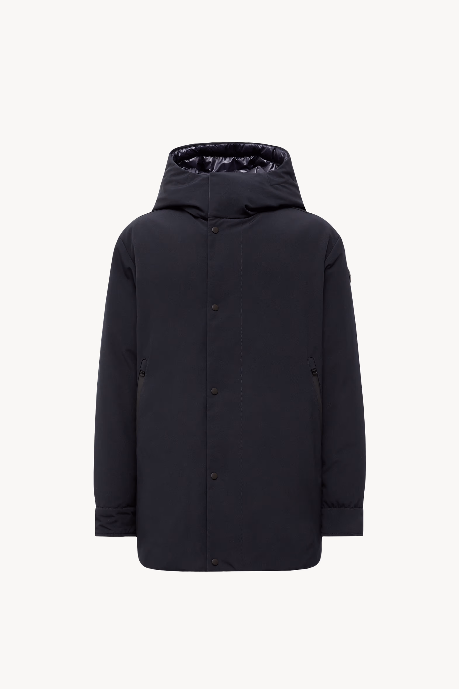 Fowey Reversible Hooded Short Down Jacket Men Navy Blue Moncler 2